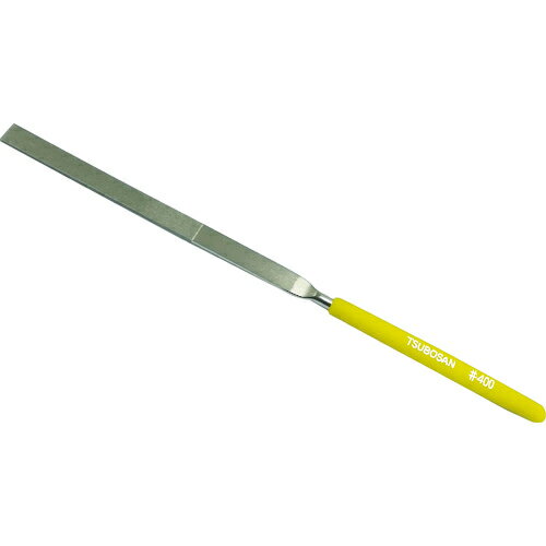 ■[ダイヤモンドヤスリ]ツボサン（株）　ツボサン　ダイヤモンドヤスリ　S−8　平　＃400−60L　DSHI0840　1本【114-7973】【代引不可商品】【メール便1個まで対象商品】