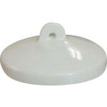 [るつぼ]ユラボジャパン（株） レオナ 1169−35 るつぼフタ磁製 CC-54 1個【115-1851】