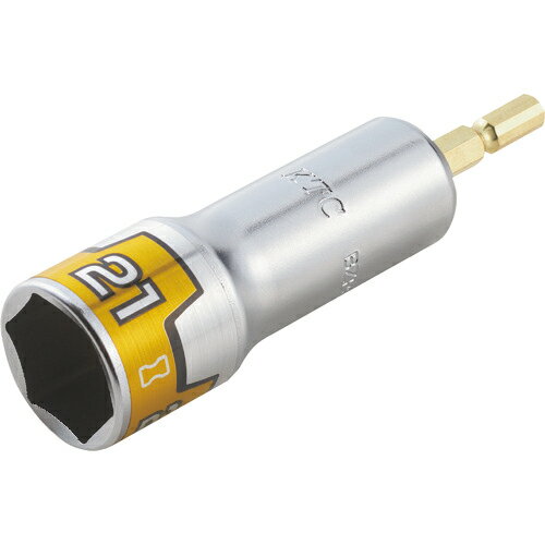 [ソケットビット（電動工具用）]京都機械工具（株） KTC インパクトドライバ用ソケットビット 難攻不落 21mm BZP63-21 1個【160-6053】