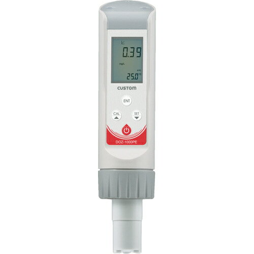 [水質計]【送料無料】（株）カスタム CUSTOM 防水溶存オゾン計 DOZ-1000PE 1台【171-7565】【お取り寄せ品】【北海道・沖縄送料別途】【smtb-KD】
