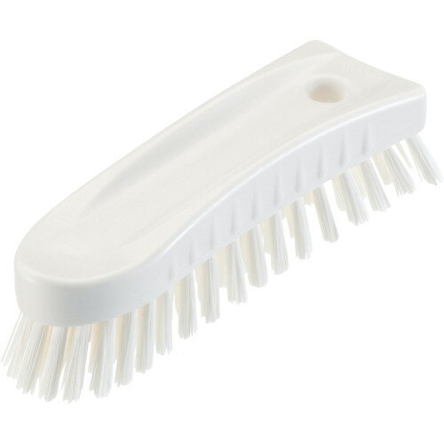 [ハンドブラシ（HACCP対応）]山崎産業（株） コンドル HGハンドブラシS（ソフトタイプ） 白 CL612-000X..