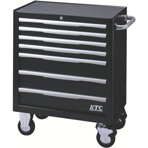 [スチール製ワゴン（キャビネットタイプ）]京都機械工具（株）　KTC　ローラーキャビネット（7段7引出..