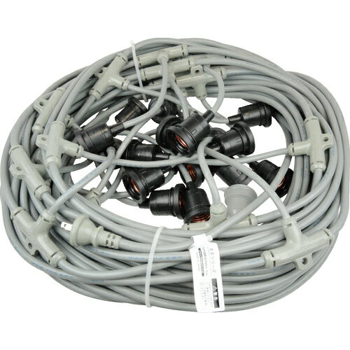 [分岐ケーブル]（株）長谷川製作所　HASEGAWA　分岐ケーブル　ESTシリーズ　50m　防水ソケット×18　EST..