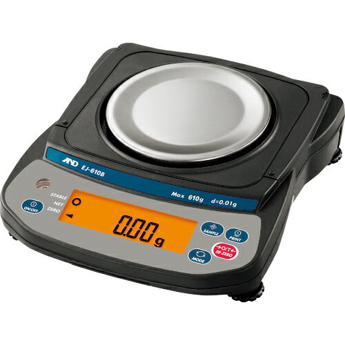 [電子天びん（カウンティング機能付）]【送料無料】（株）エー・アンド・デイ　A＆D　パーソナル電子天びん　EJ610B　EJ610B　1台【818-5296】【代引不可商品】【北海道・沖縄送料別途】【smtb-KD】