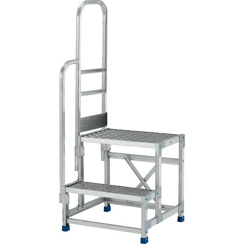 [作業台]アルインコ（株）住宅機器事業部 アルインコ 作業台 金具SUS仕様片側手すり付き CMT266DST 1台..