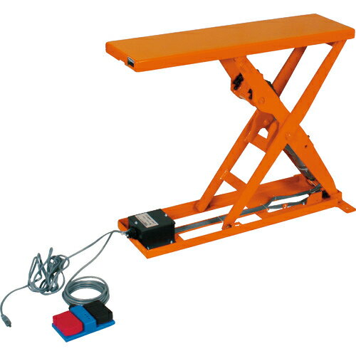 [テーブルリフト（電動油圧式）]【送料無料】トラスコ中山（株） TRUSCO スリムリフト200kg 電動ボール..