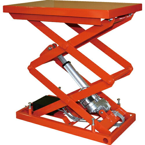 [テーブルリフト（電動式）]【送料無料】トラスコ中山（株） TRUSCO テーブルリフト100kg 電動Bねじ式 DC12Vバッテリー専用 500×650 HDL-W1056R-D1 1台【代引不可商品・メー直】【北海道・沖縄送料別途】【smtb-KD】