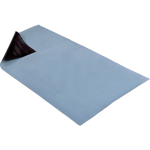 ★[静電気対策マット]【静電気対策用として実績のある導電性ゴムマット（ブラック）とカラー層を一体化..