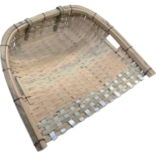 ★[籠]（有）加藤伝蔵商店　伝蔵　石箕　F020　1個【819-5470】【代引不可商品】