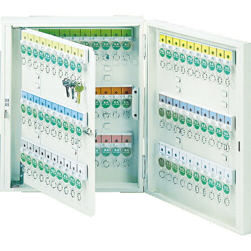 [キーボックス]【送料無料】トラスコ中山（株） TRUSCO キーボックス 鍵付タイプ ホルダ数120個 K-120 1台【000-8206】【北海道・沖縄送料別途】【smtb-KD】