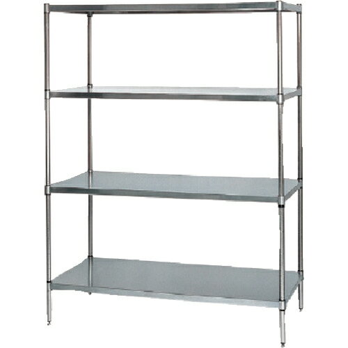 [ステンレス棚（パイプ式ベタ棚タイプ）]【送料無料】タニコー（株） tanico ソリッドエレファントシェルフ NS-TES-19-3161 1台【149-5804】【代引不可商品・メーカー直送】【北海道・沖縄送料別途】【smtb-KD】