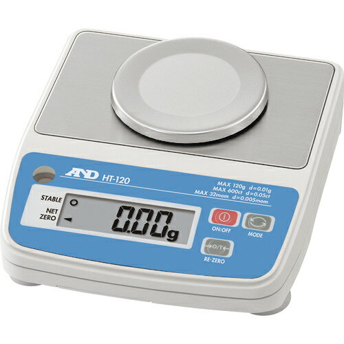 [デジタルはかり]【送料無料】（株）エー・アンド・デイ A＆D　高精度・コンパクトスケール　HT120　一般校正付 HT120-JA-00A00 1台【157-5357】【お取り寄せ品】【納期：約2〜3週間】【北海道・沖縄送料別途】【smtb-KD】