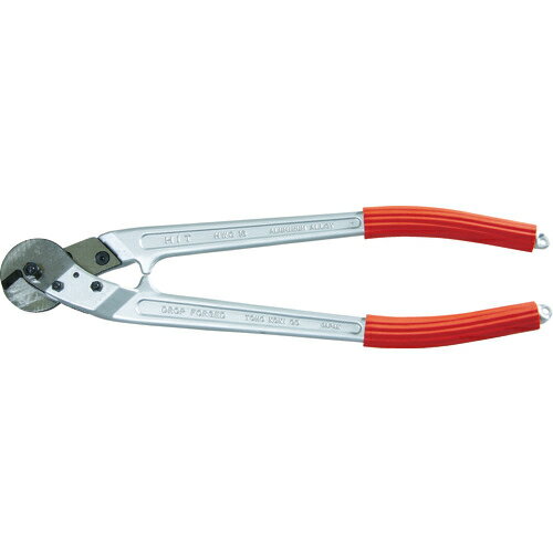 [ワイヤカッター]【送料無料】ヒット商事（株） HIT　ワイヤーロープカッター　アルミハンドル　HWC-12 1丁【355-7375】【北海道・沖縄送料別途】【smtb-KD】