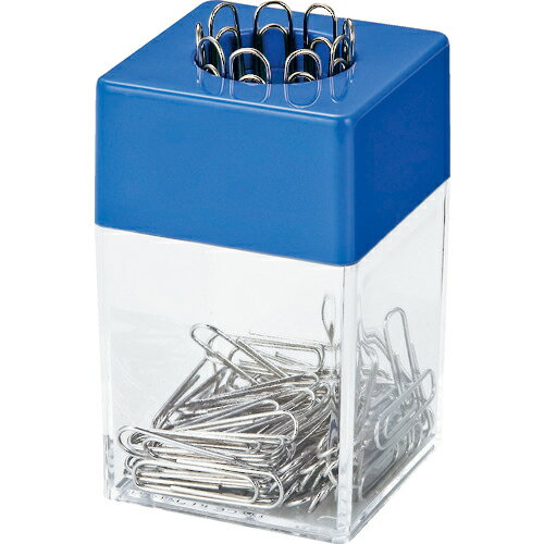 [クリップ]オープン工業（株） OP ゼムボックス（鉄ゼム）　青　MD-2S-BU 1個【400-5775】