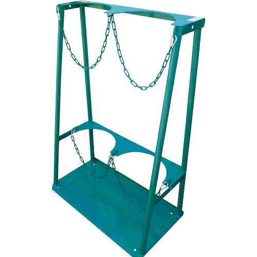 [ボンベスタンド]カミマル（株） KS　ボンベスタンド　7000L容器二本用　KS-7-2 1台【452-7852】【代引..