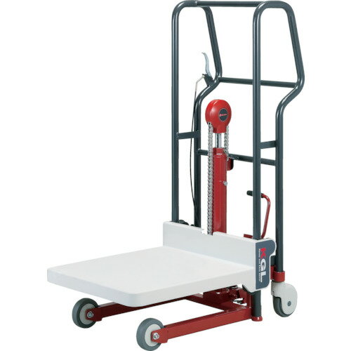 [テーブル式リフター（足踏み油圧式）]（株）スギヤス Bishamon テーブル式リフター カンガルリフター 均等荷重：450kg 全高：1020mm ハンドルタイプ：スチール 1台【代引不可商品】【別途運賃必要なためご連絡いたします。】