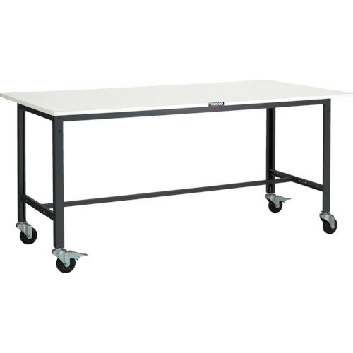 [軽量作業台（200kgタイプ）]【送料無料】TRUSCO 軽荷重作業台（200kg）LEW型 1800X900XH845 φ100キャスター付 ダークグレー色 1台【代引不可・メー直】【北海道・沖縄送別】【smtb-KD】【法人様方のみお取扱い】(4)