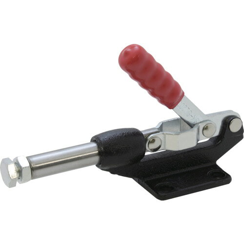 [トグルクランプ（横押し型）]育良精機（株） 育良 横押し型トグルクランプ スチール（31452） ストローク42mm フランジベース 押圧力3．86kN ISK-SL2000 1個【793-0127】