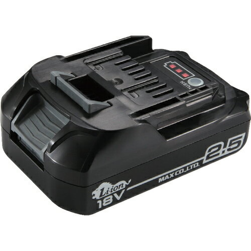 [電動工具用電池パック・充電器]【送料無料】マックス（株）　MAX　リチウムイオン電池パック　JPL91825A　1台【828-2654】【北海道・沖縄送料別途】【smtb-KD】