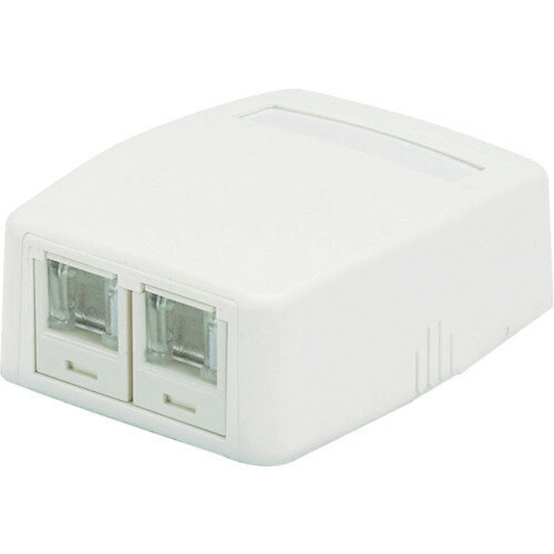 [ローゼットボックス]パンドウイットコーポレーション PANDUIT CAT6スプリングシャッター付きローゼッ..