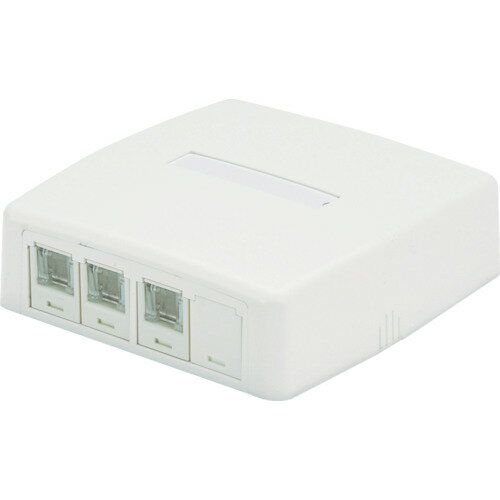 [ローゼットボックス]パンドウイットコーポレーション PANDUIT CAT6スプリングシャッター付きローゼッ..