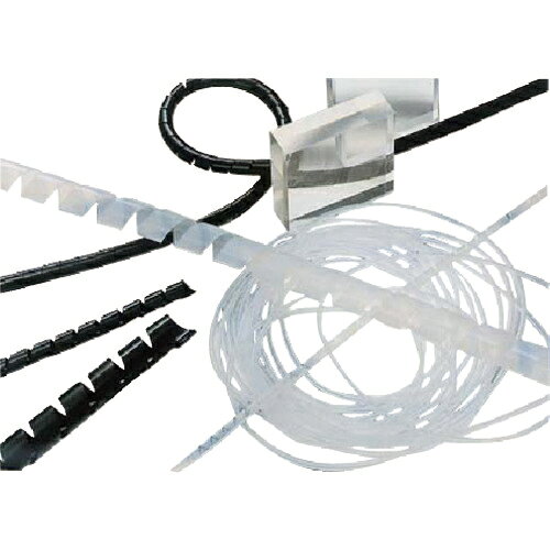 [束線チューブ]興和化成（株） KOWA　スパイラルチューブ　10X50m　ナチュラル KS-10 1巻【850-2204】