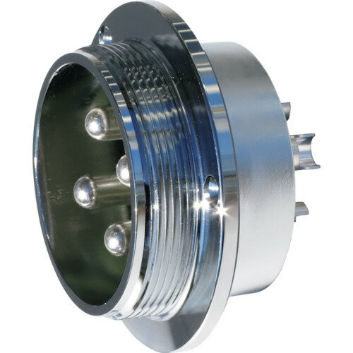 [コネクタ]（株）七星科学研究所 七星科学研究所 メタルコネクタ NCS－50シリーズ 4極 R NCS-504-R 1個【471-8402】