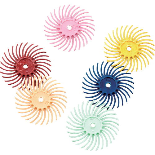 [軸付砥石]ミニター（株） Minimo ラバーブラシ ＃400 φ20 （20個入） NA3513 1PK【852-7128】