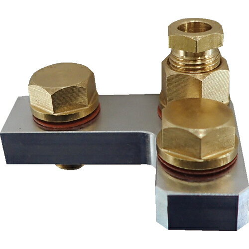 [分配弁]広和（株） KWK 潤滑装置 KU型分配弁用補助金具 P-26-15 1台【160-9683】