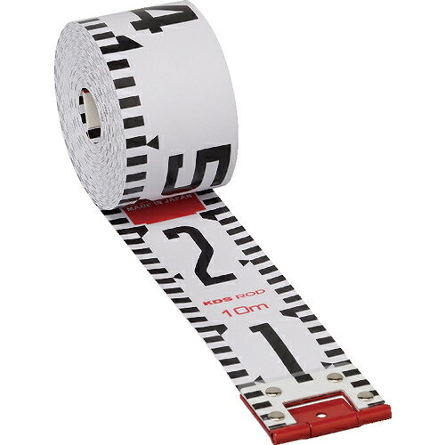 [標尺]ムラテックKDS（株） KDS 記録証明写真用ロッド60巾10m R60-10 1本【246-1609】