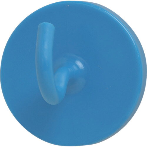 [フック（マグネット式）]ベロス（株） VELOS ポリカミニハンガー ブルー PMH-4542BL 1枚【418-6202】