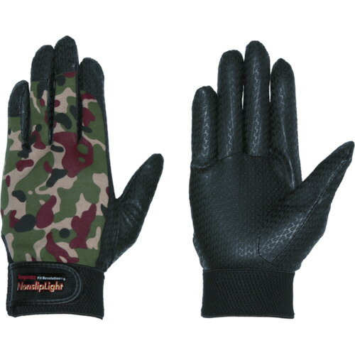 [合皮手袋]ペンギンエースジャパン（株）　ペンギンエース　ノンスリップライトPパターンマジック　L　迷彩　PA9300L　1双【855-3006】