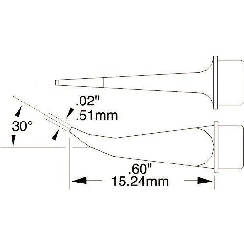■[ステーション型はんだこて]OK International メトカル Metcal MXシリーズ チップカートリッジ SMTC-8..