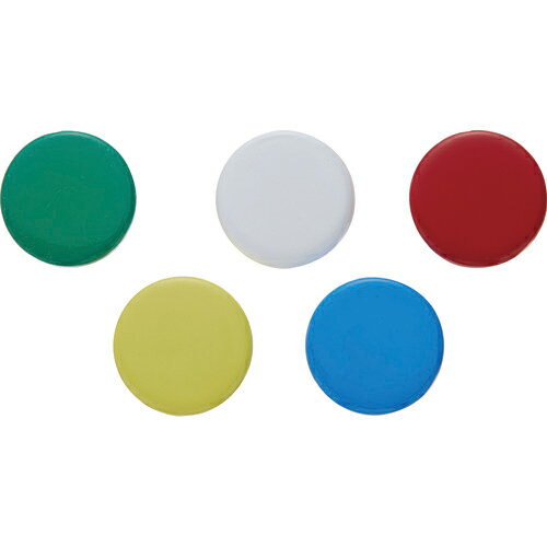 [カラーマグネット]トラスコ中山（株） TRUSCO 強力マグネット 30mm 10個入 緑 SCM30-GN-10P 1PK【206-3896】