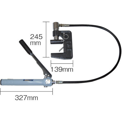 [パイプ断水機]【送料無料】亀倉精機（株） 亀倉　パイプ断水機　SS-30 1台【244-9650】【北海道・沖縄送料別途】【smtb-KD】