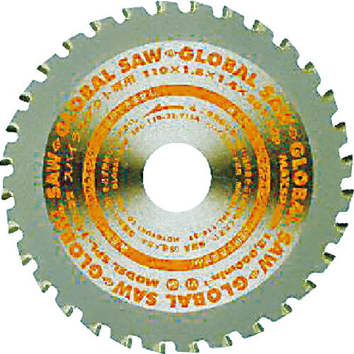 [チップソー（鉄鋼用）]【送料無料】（株）モトユキ モトユキ　グローバルソー　SPL-110-32 1箱（5枚入..