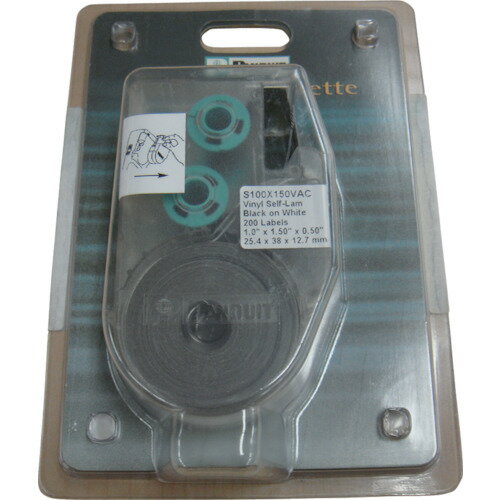 [ケーブル用ラベル]パンドウイットコーポレーション PANDUIT 熱転写ハンディプリンタ用セルフラミネー..