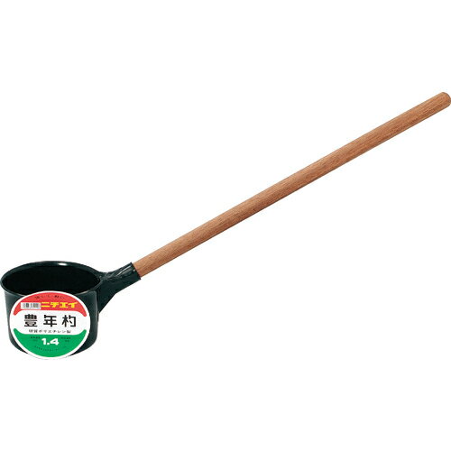 ★[ひしゃく]DICプラスチック（株）　容器資材　DIC　豊年杓＃1．4　柄付　SK-1.4E　1個【793-2545】【..