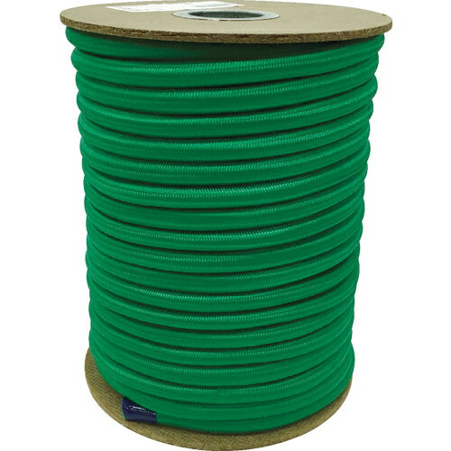 [ゴムバンド]（株）ユタカメイク ユタカ ゴム タイトゴムロープボビン巻 9φ×30m グリーン RT-39 1個【7..