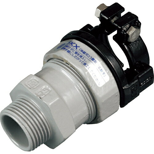 [水道配管用継手]（株）川西水道機器 SKカワニシ 鋼管用継手 SKXおねじ付ソケット16 SKX-OS-16 1個【85..