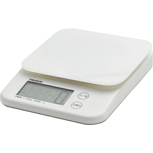 [デジタルはかり]トラスコ中山（株） TRUSCO　デジタルスケール5kg TDS-5 1個【160-6378】
