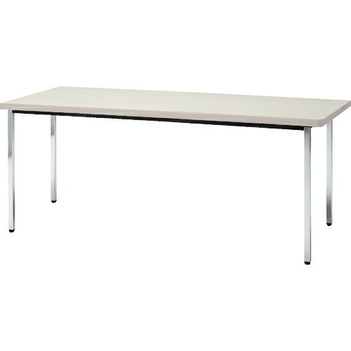 [会議用テーブル]【送料無料】トラスコ中山（株） TRUSCO 会議用テーブル 1200X750XH700 角脚 下棚無し..