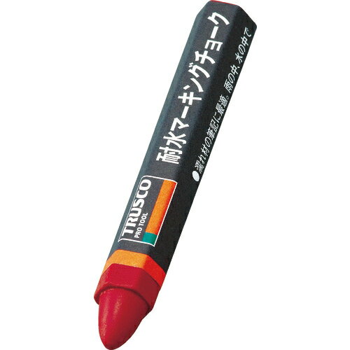 ■【3個までメール便で発送可能】[建築用筆記具]トラスコ中山（株） TRUSCO　耐水マーキングチョーク　..