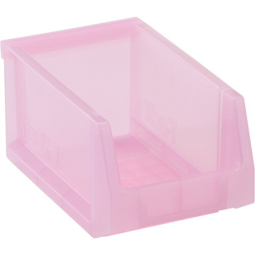 [パーツボックス]積水テクノ成型（株） 積水　積水　TB−1　スケルトンピンク　TB1SP 1個【414-0753】