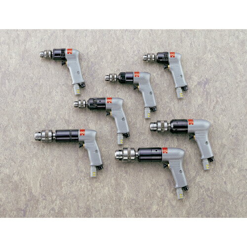 [エアドリル]【送料無料】瓜生製作（株） URYU 小型ドリル ピストルタイプ UD-60-07 1台【200-8968】【北海道・沖縄送料別途】【smtb-KD】【お取り寄せ品】