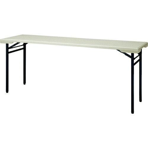 [折りたたみ式会議用テーブル]【送料無料】TRUSCO ブローテーブル 1800X500XH700 下棚無 TPET-1850N 1..