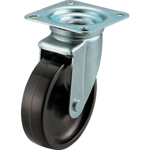 [耐熱性キャスター]トラスコ中山（株） TRUSCO 耐熱性フェノールキャスター 自在 Φ130 TYPBJ-130 1個【278-3631】