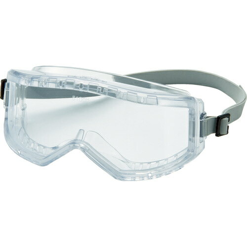 [セーフティーゴーグル（通気孔付ワイドビュータイプ）]トラスコ中山（株） TRUSCO ワイドビューセーフティゴーグル（ゴムベルトタイプ） TSG-5100 1個【445-4120】