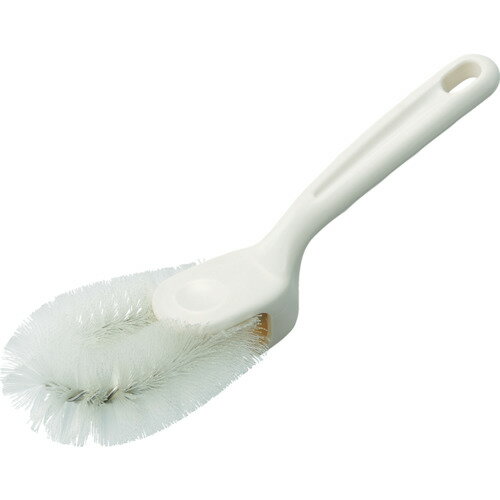 [たわし（HACCP対応）]トラスコ中山（株） TRUSCO　タワシブラシ　HACCP対応　ホワイト　TTB-H-W 1個【..