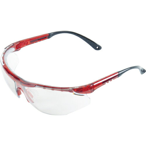 [二眼型保護メガネ（フィットタイプ）]【ツルの角度調整、長さ調整、ノーズパッド、クッションバー4つ..